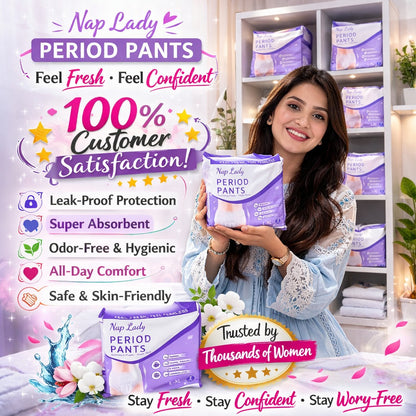 NapLady Sanitary Pants – 7 PCS Premium Set