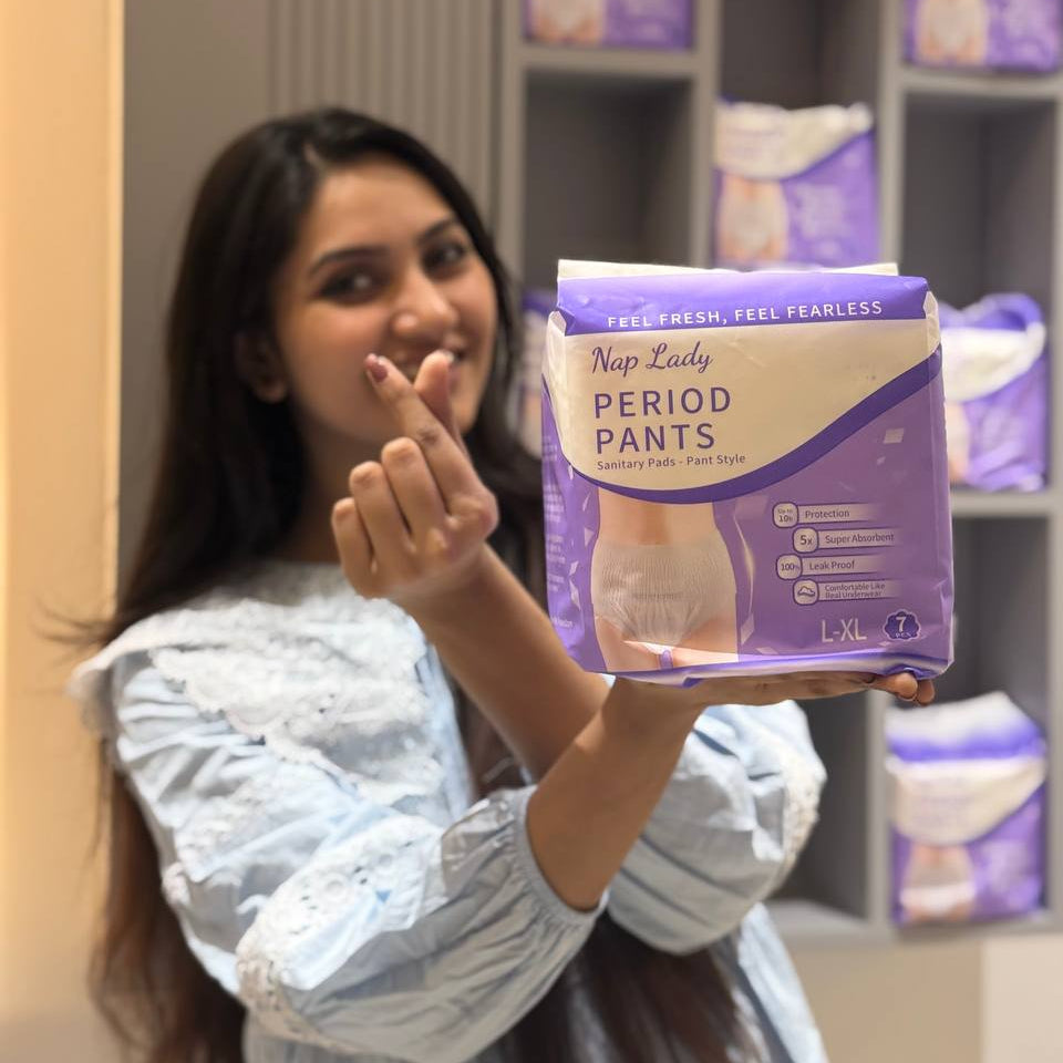 Nap Lady Sanitary Pants – 7 PCS Premium Set